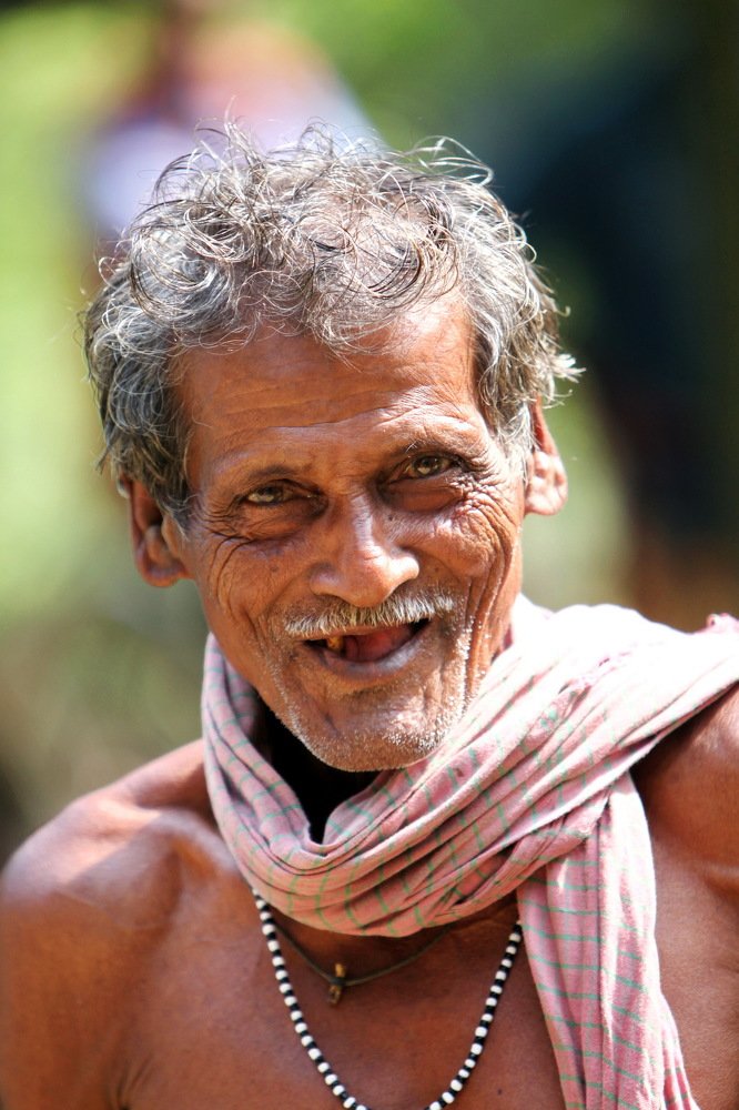 Smiling a village people