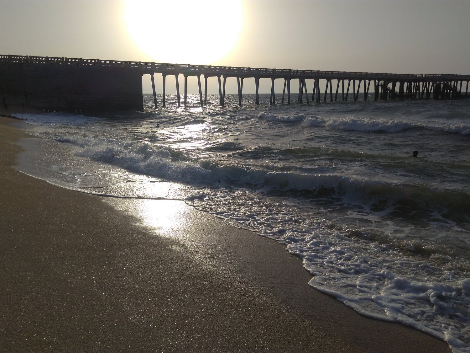Beach on the Caspian sea