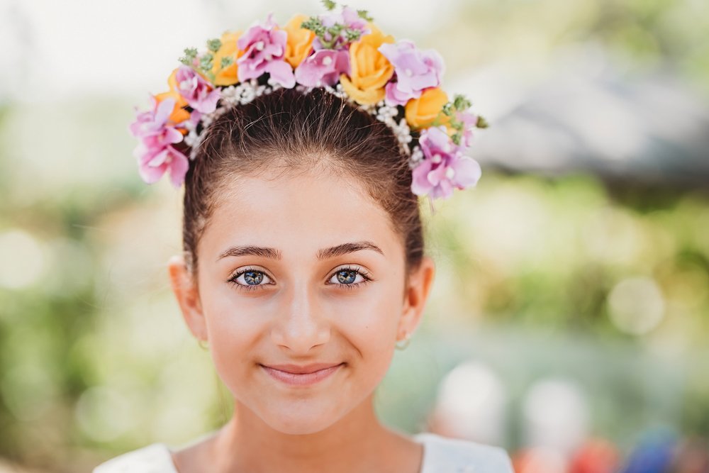 Maria and her ocean eyes