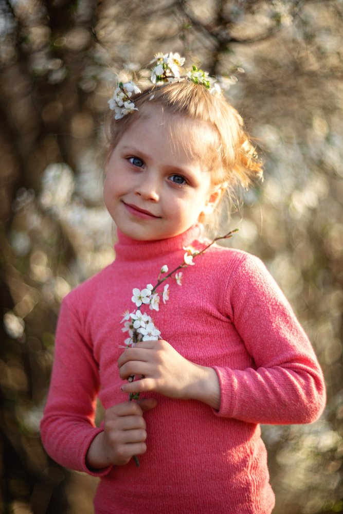 Девочка весна.