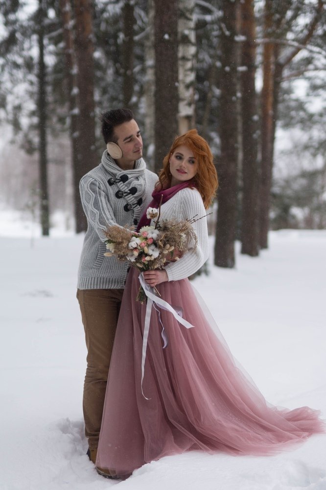 Да, свадьба бывает и зимой.