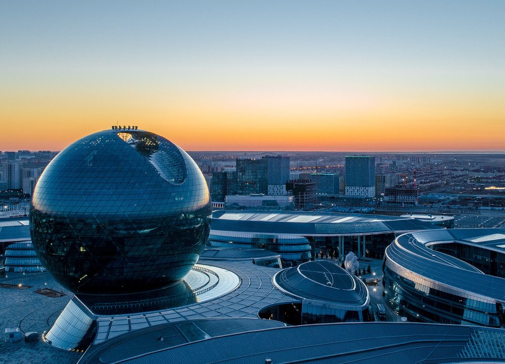 EXPO 2017. Рассвет.