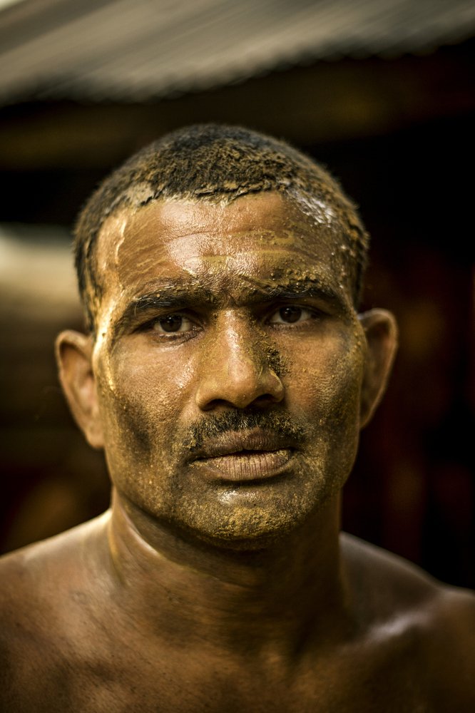 Kushti wrestlers of India