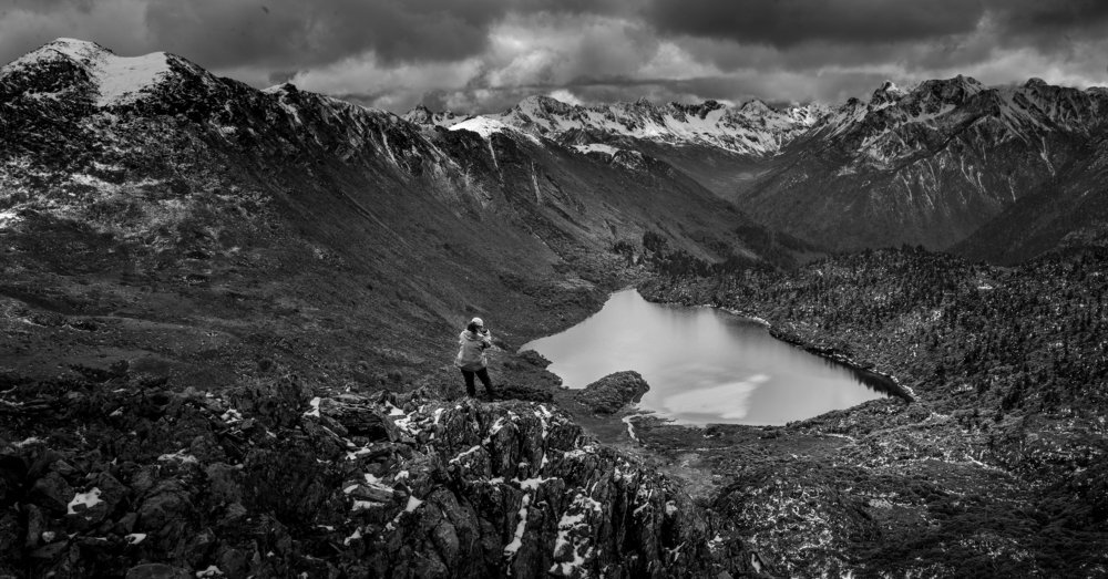 mountain scene of Yunnan, China