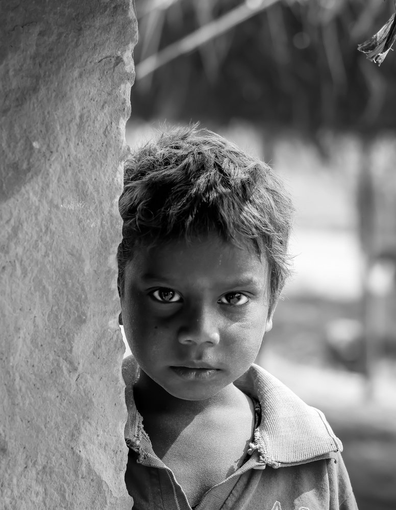 Portrait of a rural boy