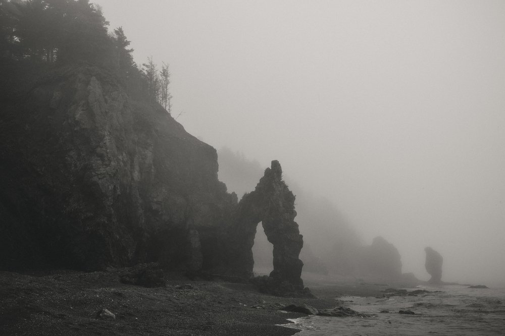 Великан туманом затянуло