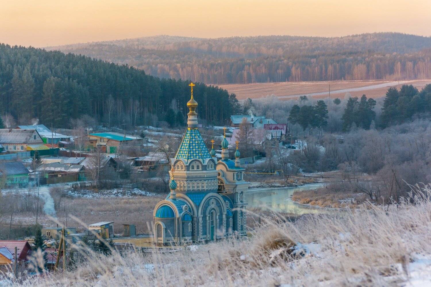 Первые лучи.