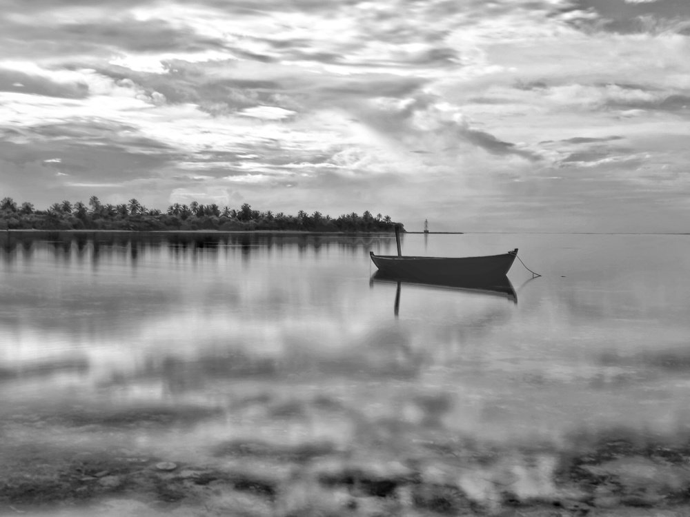 Maldivian sailing boat