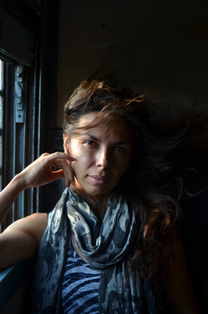 Девушка в поезде