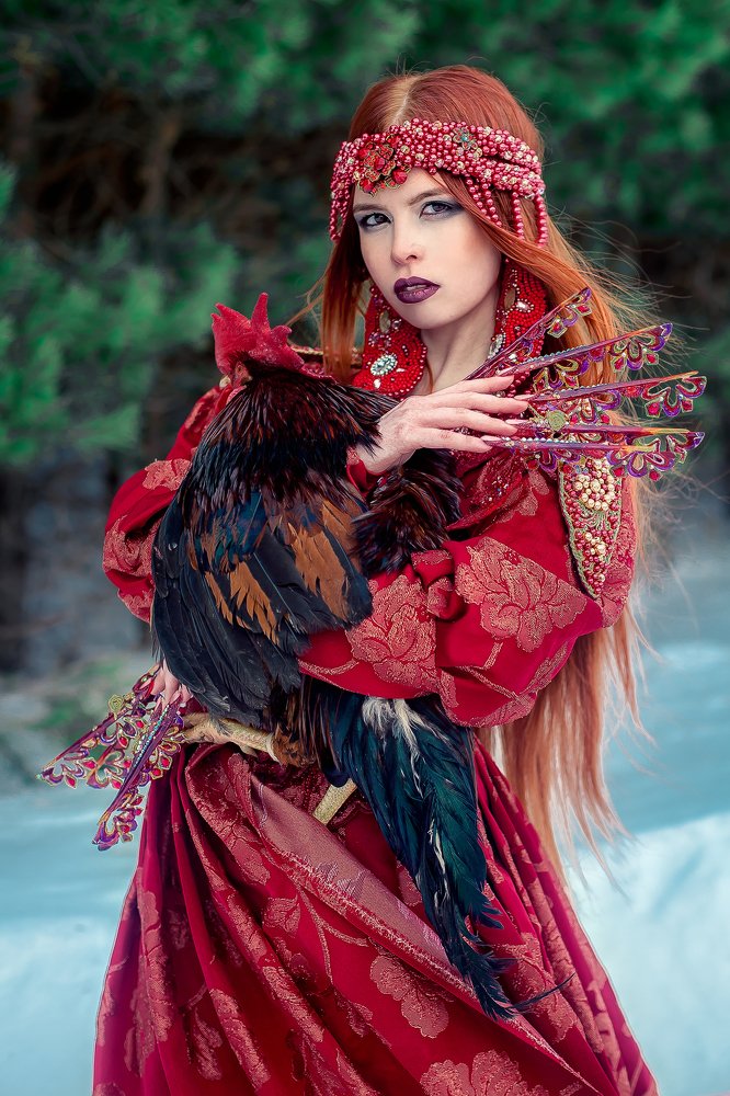 Курочка и петушок