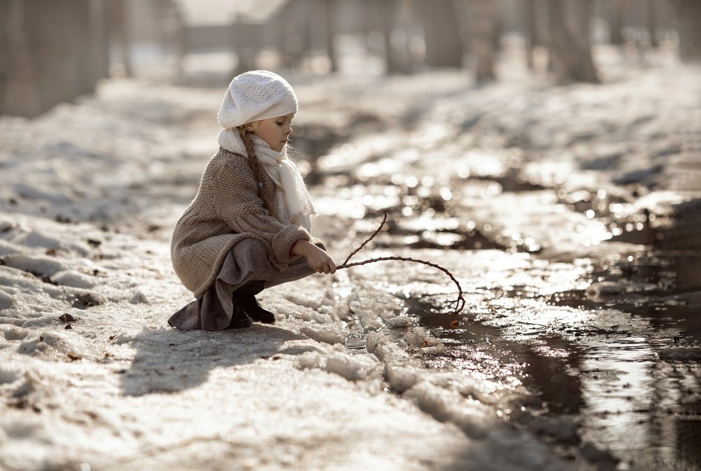 Ручейки весенние