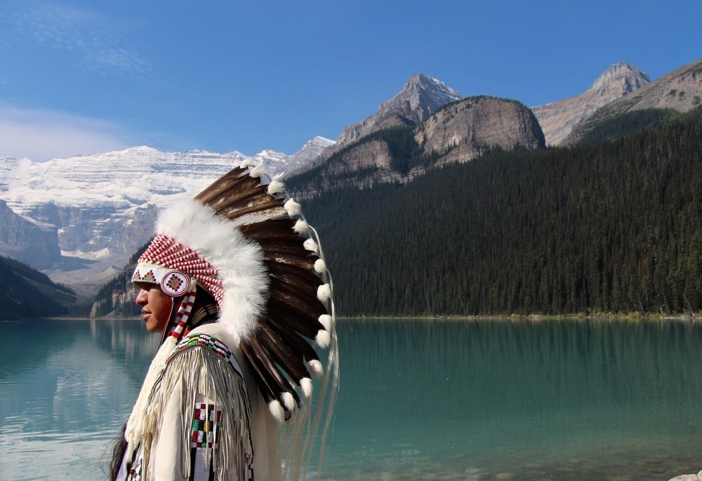 Native Canadian from Lake Louise