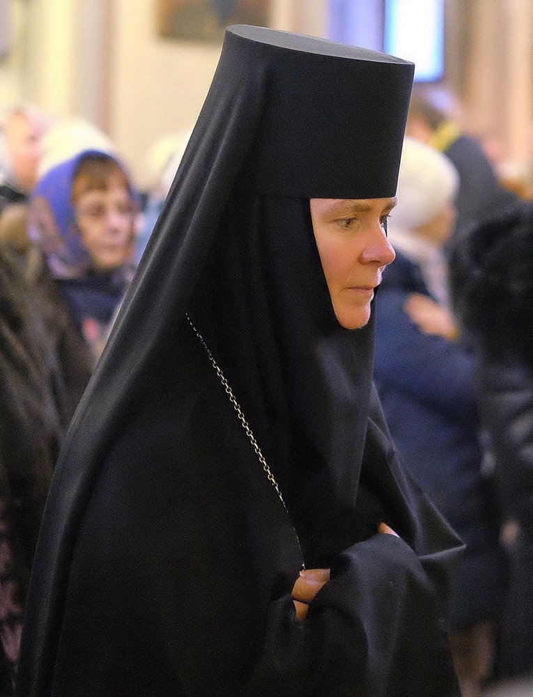 Игуменья Ксения (жанровый портрет).