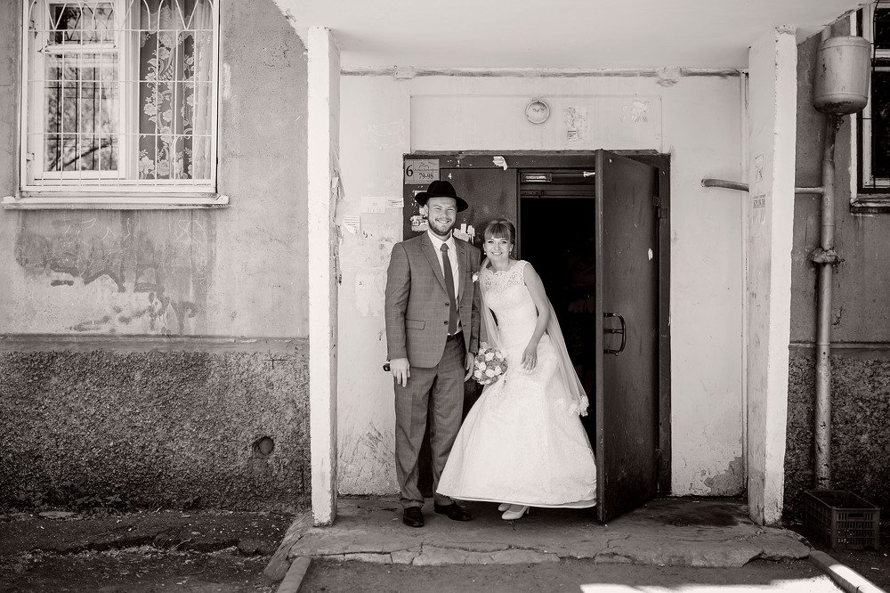 Wedding in a small post Soviet industrial city.