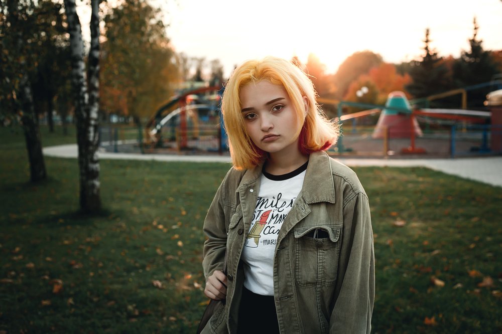 человек с огненной головой