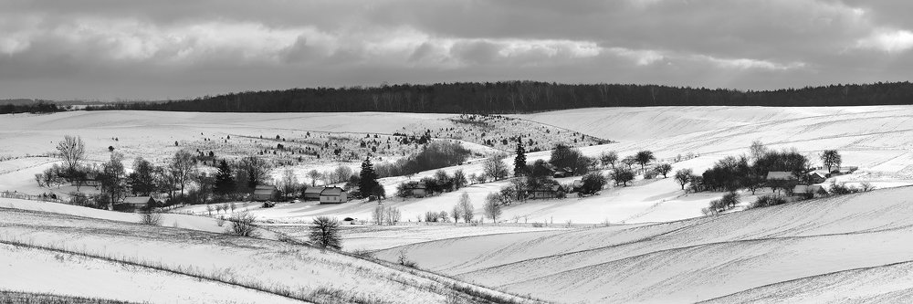 Зима на хуторе