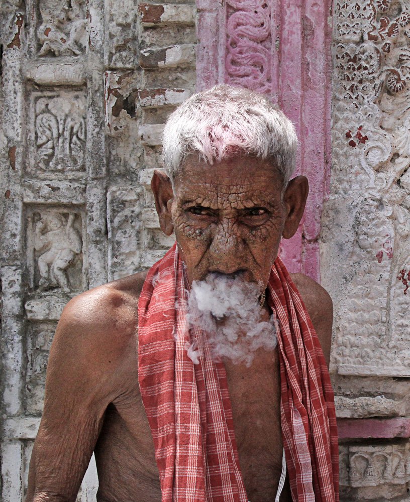 Smoke and the texture