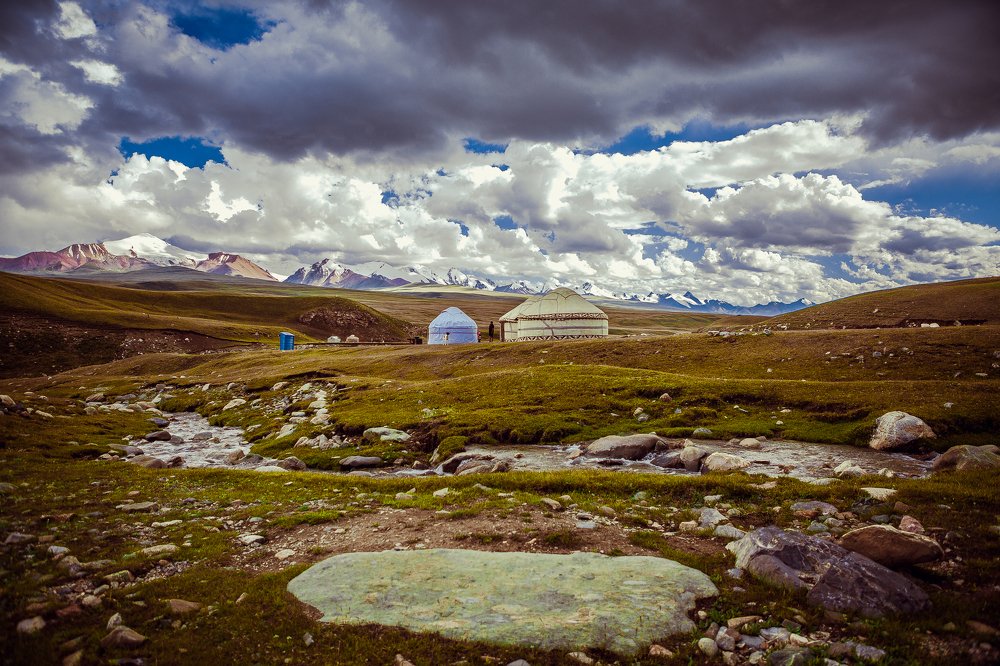 the Kyrgyz yurt