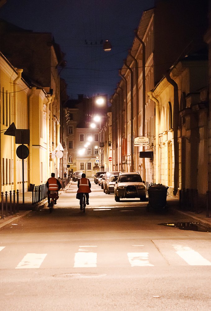 в ночь на работу