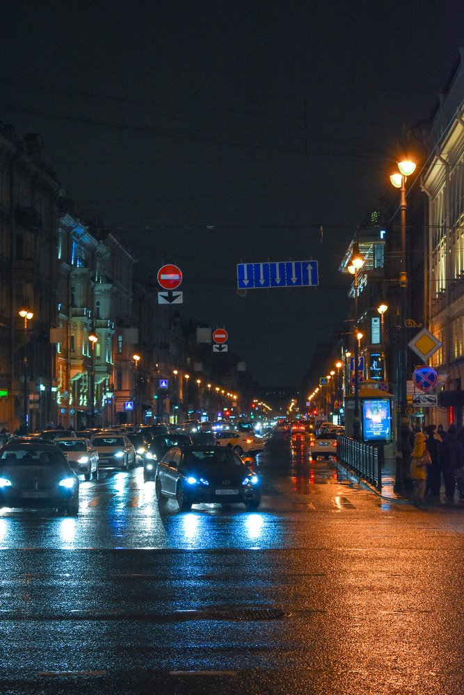 Огни большого города/Big city lights.