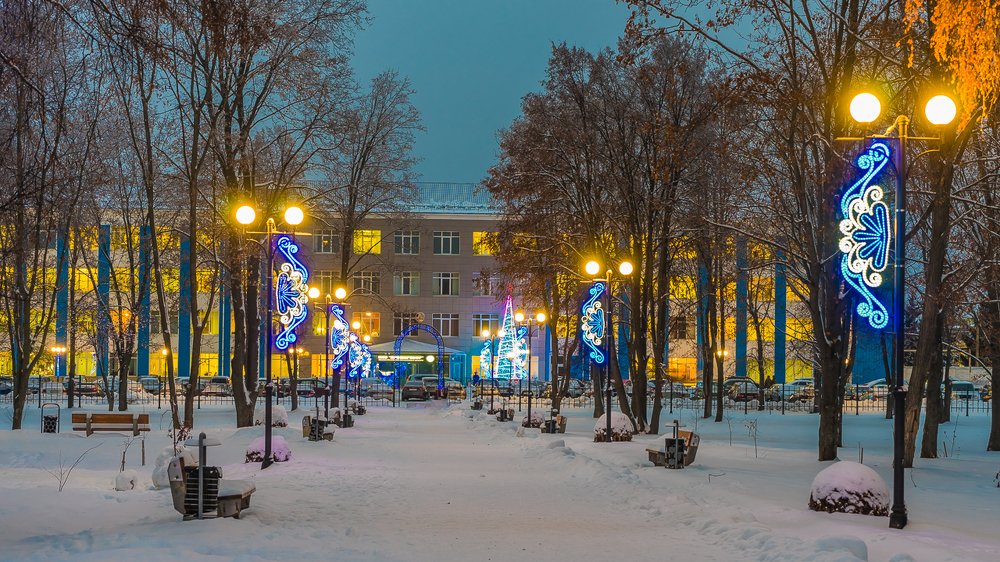 Ливны. В парке.