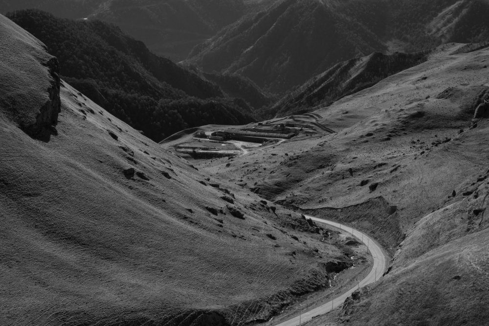 Горный серпантин