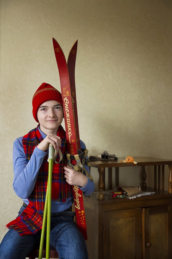 Демидова Е. "Юный лыжник" (2019г)