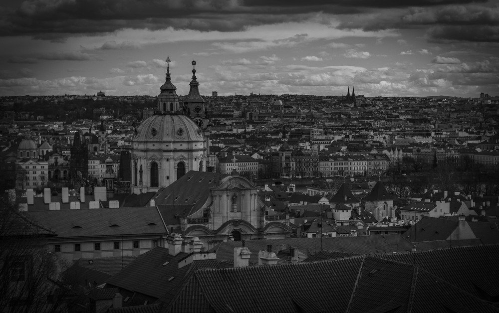 Пражские крыши.