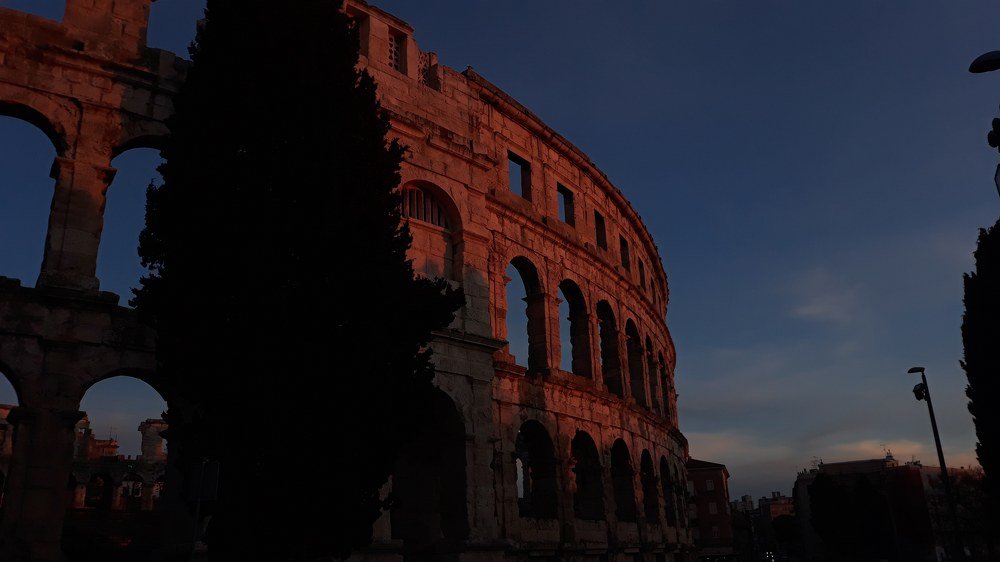 Amphitheater in Pula, Croatia