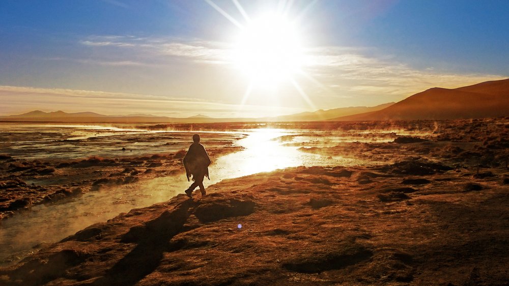 Sunrise in Bolívia