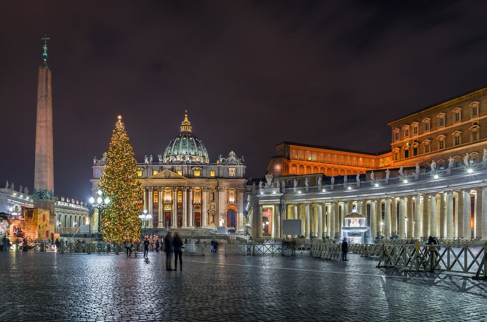 Ночной предновогодний