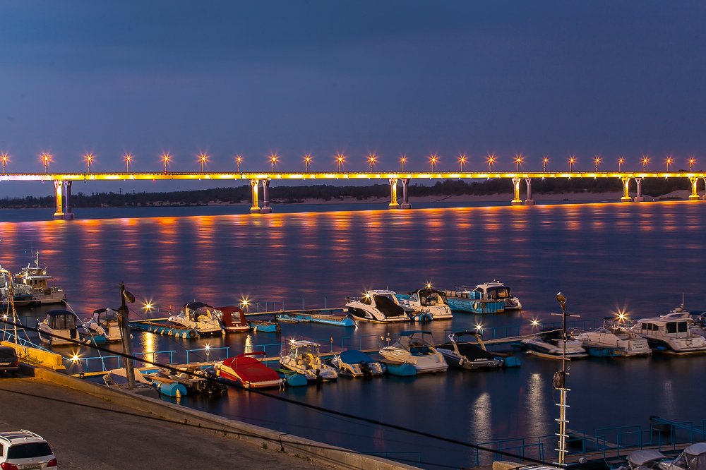 Танцующий мост Волгограда