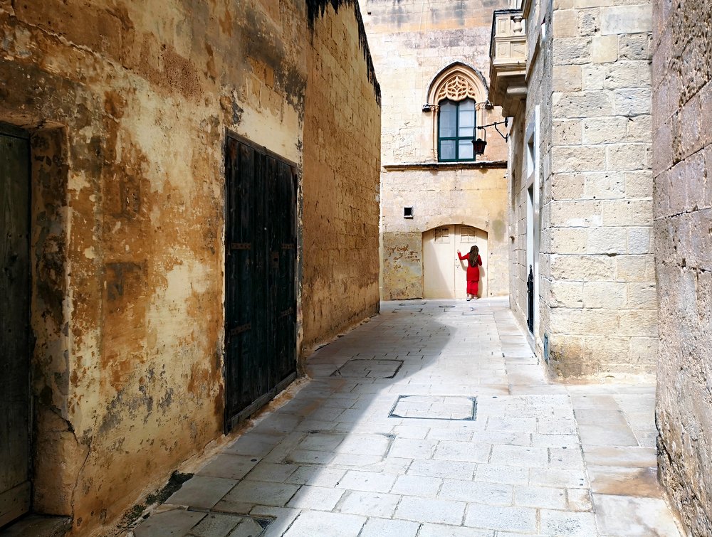 The old streets of Mdina