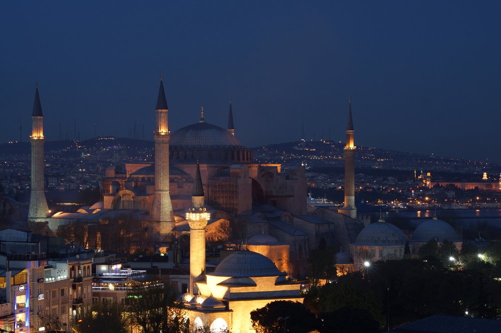 Стамбул вид на Софию