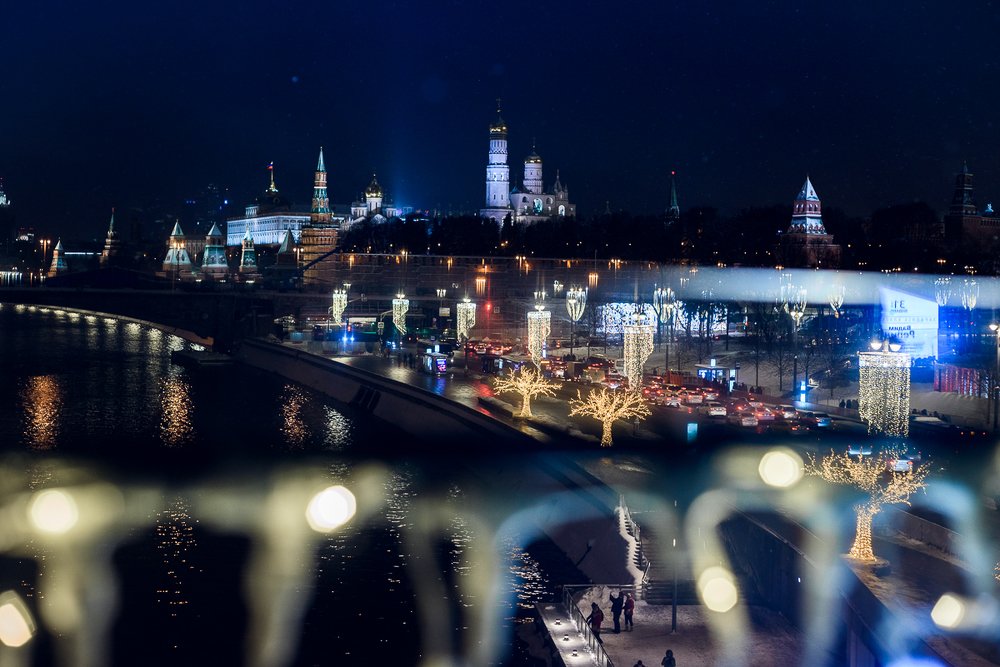 Ночная Москва