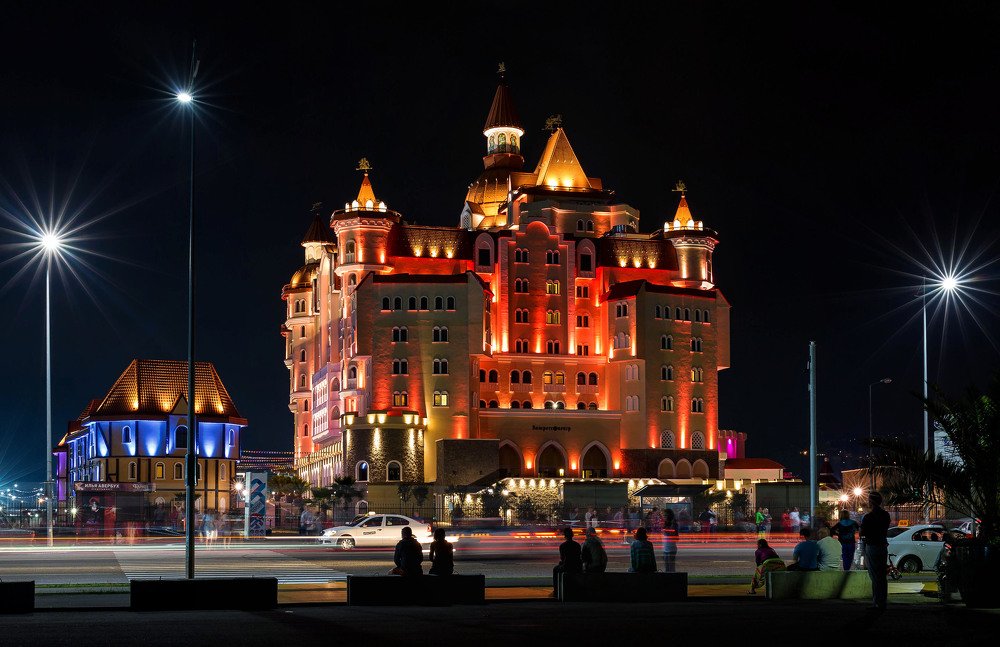 Ночной Сочи