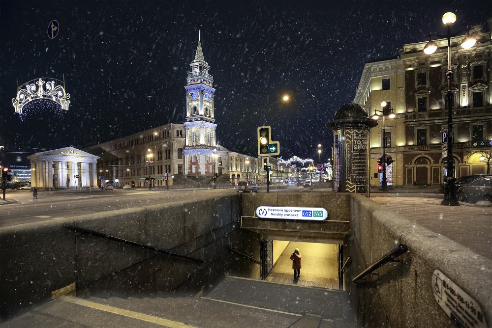 New Year in St. Petersburg