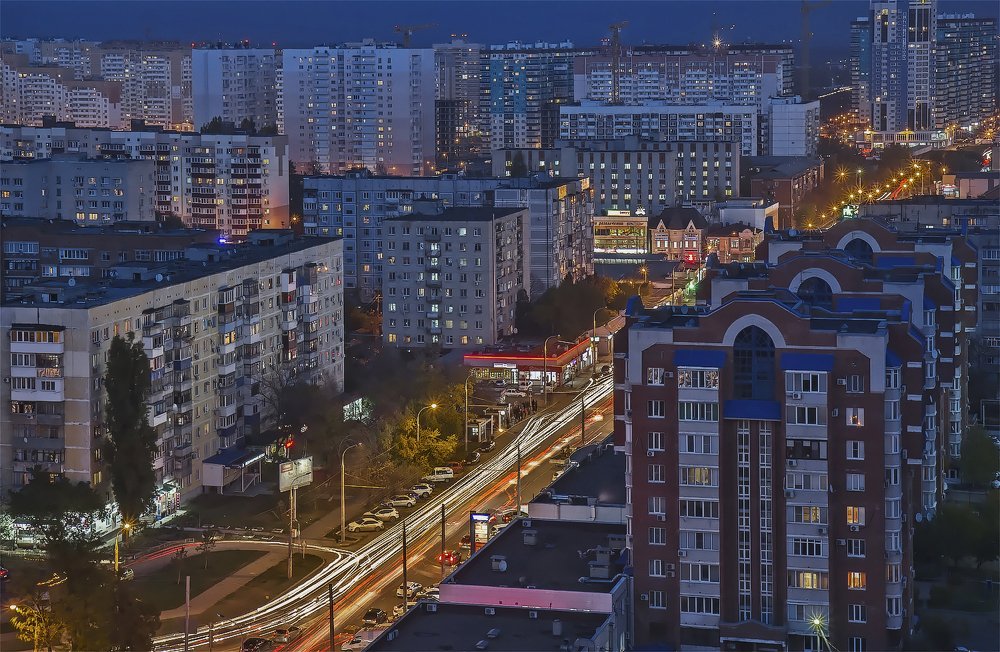 Ночной Краснодар