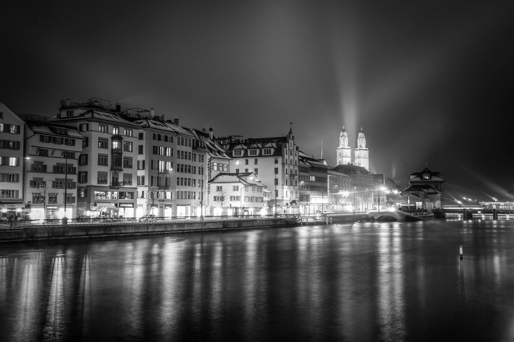 Zurich by night