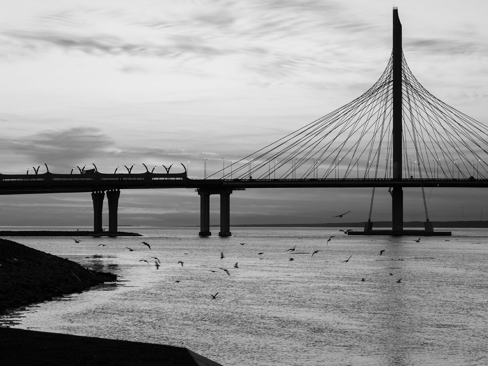 Закат над Невой