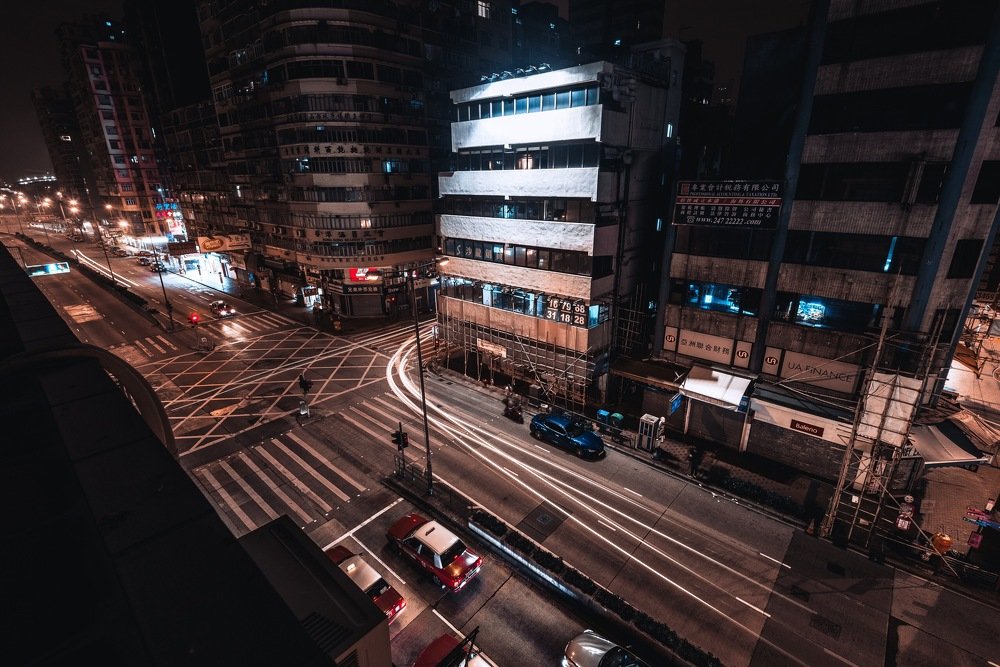 Night Streets of Hong Kong