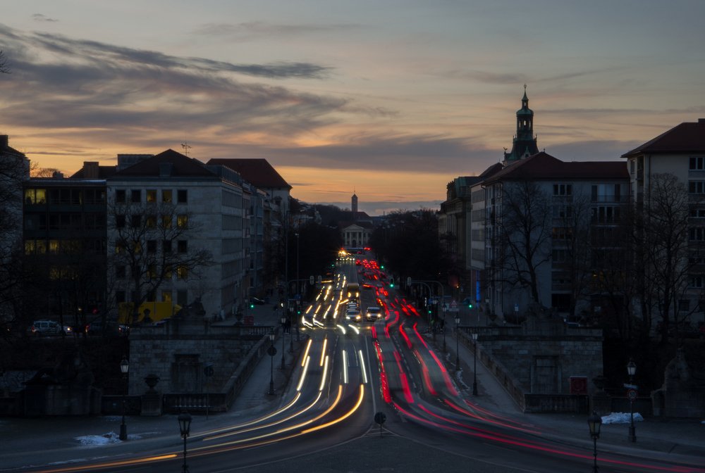 Вечерний Мюнхен