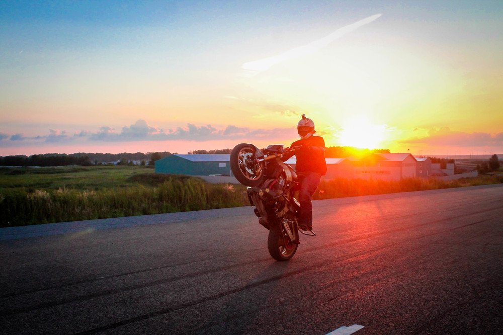 Скорость на закате