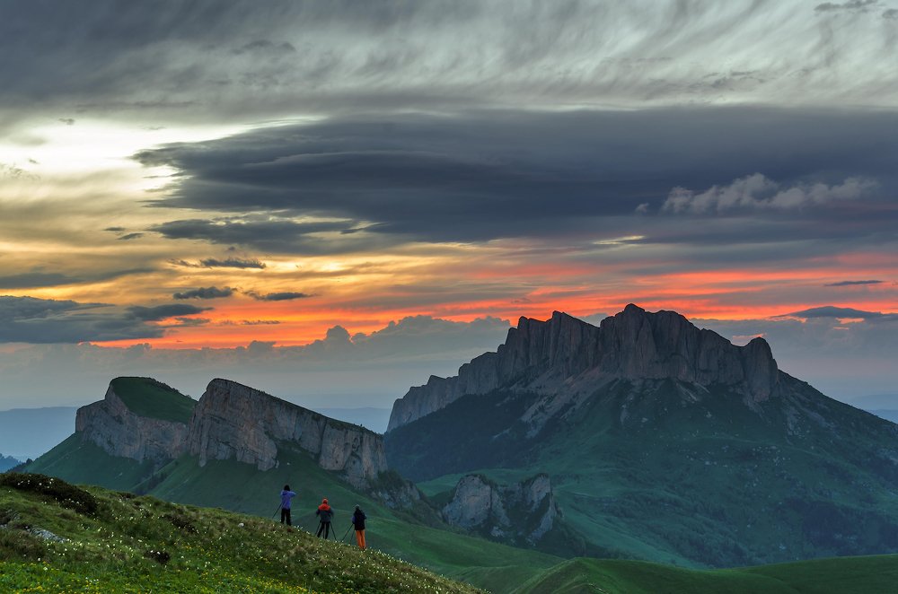 Тхачи на закате