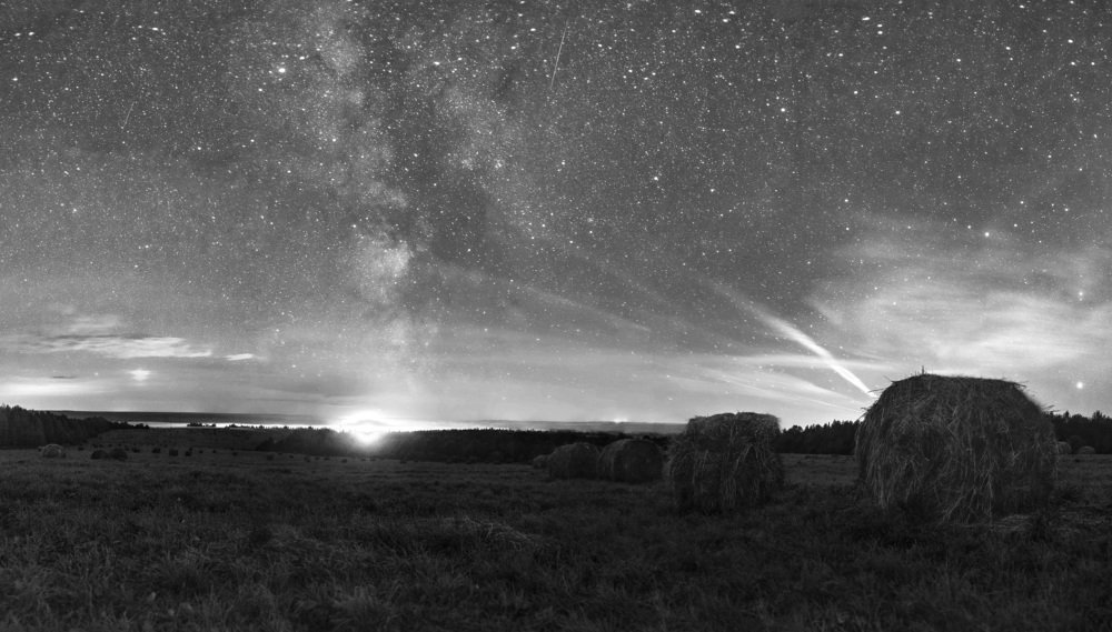 Поле с тюками