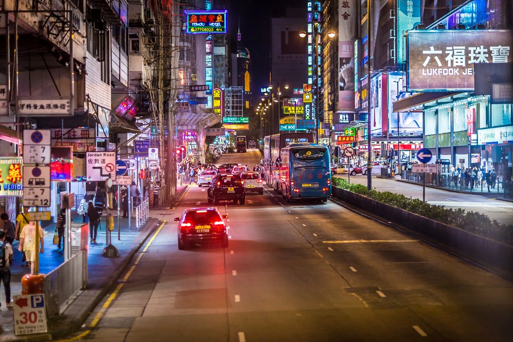 Night Hong Kong