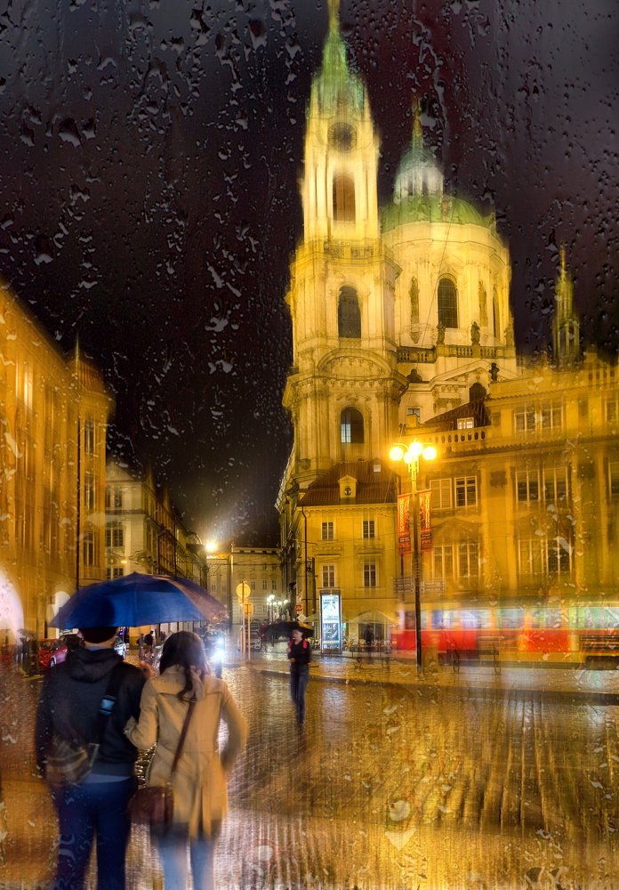 Дождливая Прага