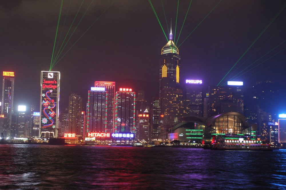 HK by night