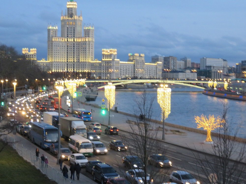 Moscow in winter