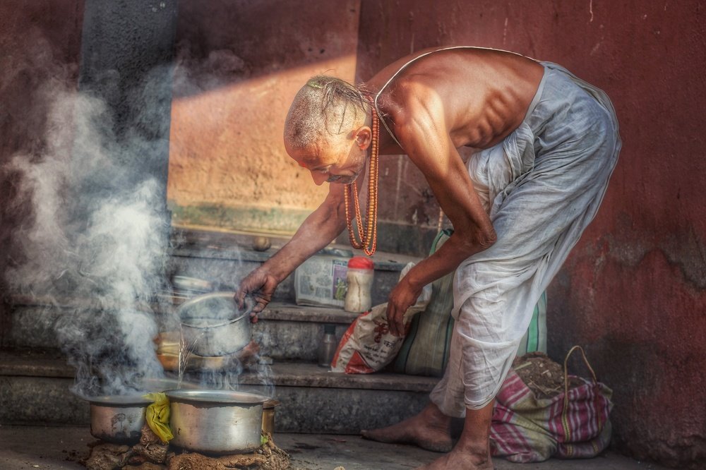 Cooking for the ritual, Dashkriya